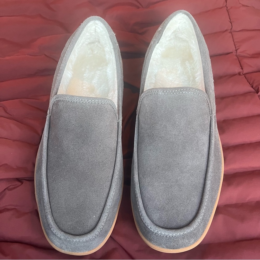 Vionic Gustavo Slipper in Charcoal Size 8